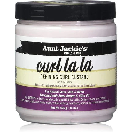 Aunt Jackie's La La Defining Curl Custard Cream